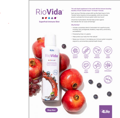 4Life Transfer Factor RioVida - Superfruit shot for immune and antioxidant support